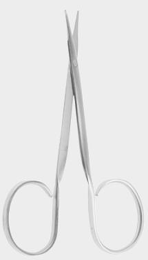 Ножиці СТІВЕНСА (STEVENS) для тенотомії, тупий/тупий, 10 см (cm), вигнуті, виготовлені зі сталевої стрічки